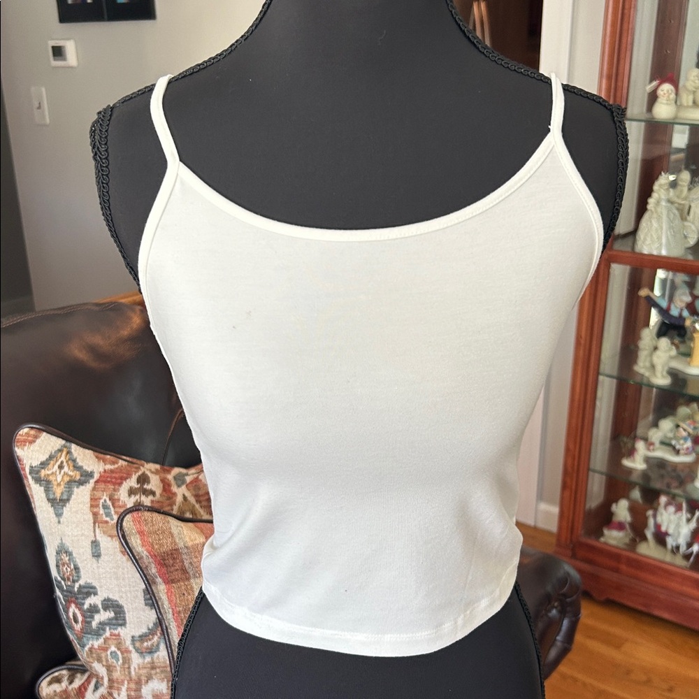 American Eagle Outfitters Classic White Camisole
